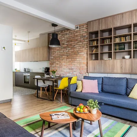 Apartment Sanhaus - Scandic - Z Balkonem 200 Metrow Od Plazy *