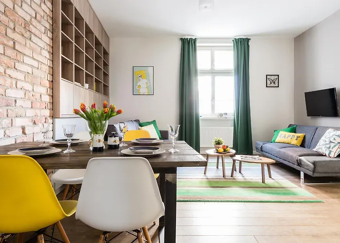 Sanhaus - Scandic - Z Balkonem 200 Metrów Od Plaży Apartamento *